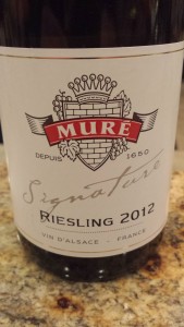 The 2012 Riesling Signature from Muré